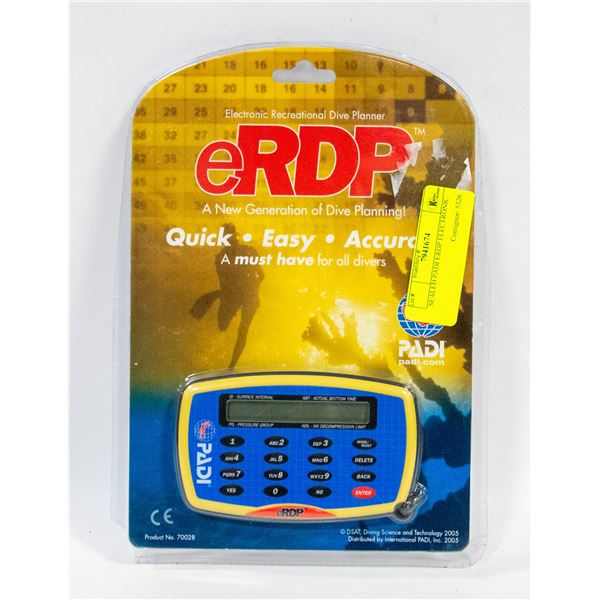 SEALED PADI ERDP ELECTRONIC