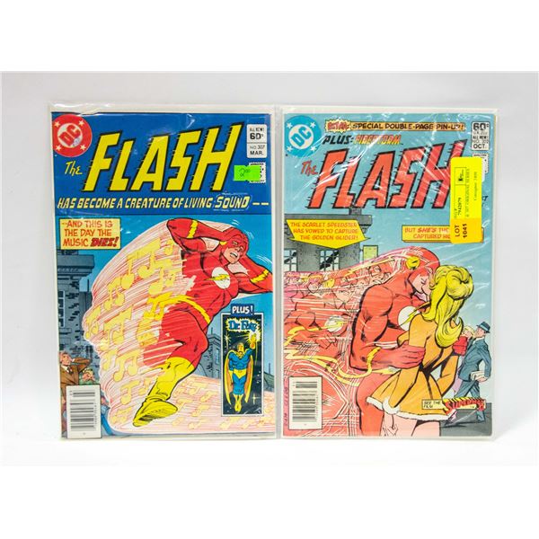 FLASH #302 & 307. ORIGINAL SERIES