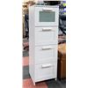 Image 1 : ESTATE 4 DRAWER CABINET H-48.75" W-17" L-15.5"