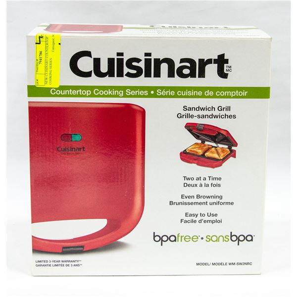 NEW CUISINART COUNTERTOP COOKING SERIES