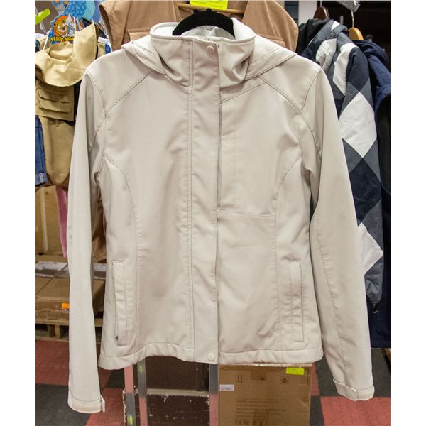 AVIA CREAM COLORED LINED SPRING JACKET