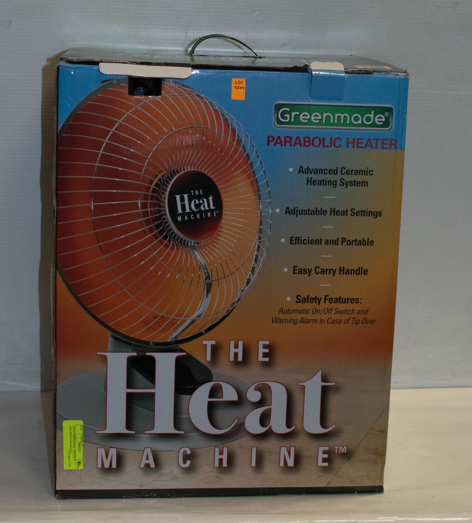 Parabolic Machine NEW GREENMADE THE HEAT MACHINE PARABOLIC