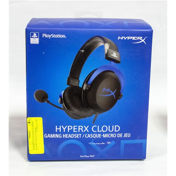 HYPERX CLOUD VIDEO GAMING HEADSET PLAY STATION