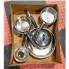 Image 1 : BOX WITH ASSORTMENT OF POTS AND FRYING