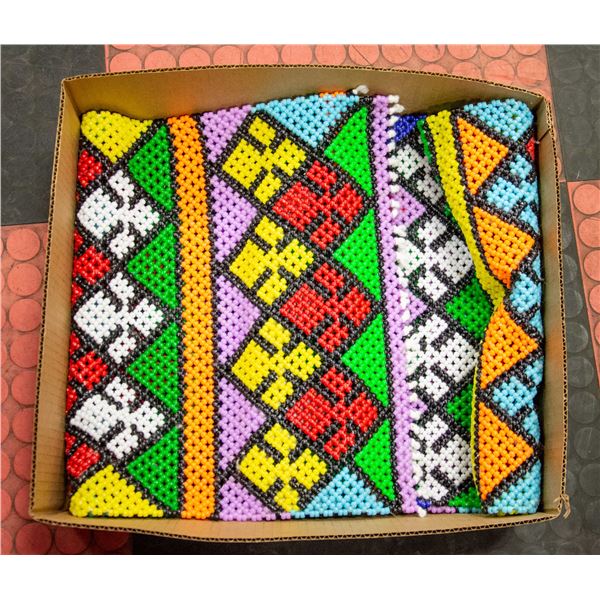 BOX WITH TWO 100% BEADED 50 L X 16 W