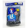 Image 1 : BLACK CREW SOCKS,SIZE 12-16,6-PACK,FRUIT OF THE