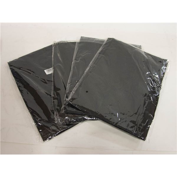 4 PROFESSIONAL HAIR DRESSING CAPES,BLACK