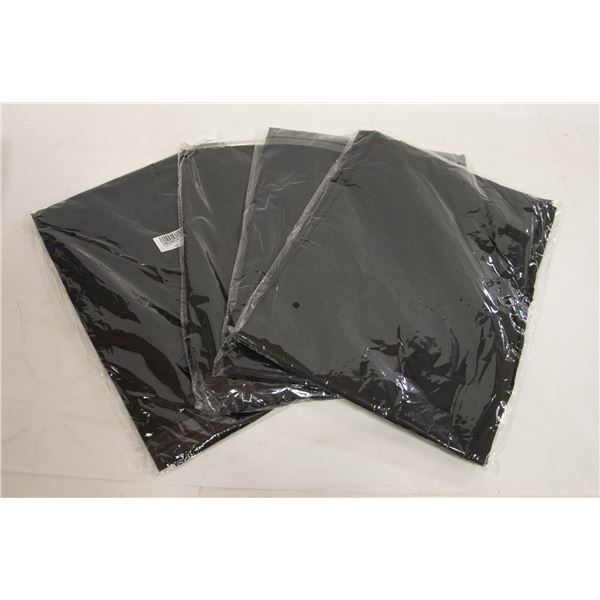 4 PROFESSIONAL HAIR DRESSING CAPES,BLACK