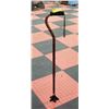 Image 1 : TELESCOPIC WALKING STICK WITH COMFORT GRIP HANDLE