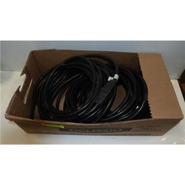 6 HEAVY GUAGE BALLAST TO LIGHTS EXTENSION CORDS