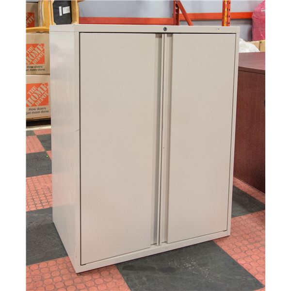 30 BY 40 INCH METAL STORAGE CABINET