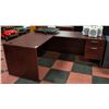 Image 1 : L-SHAPED CORNER OFFICE DESK APPROX H-29.5" W-59"