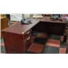 Image 1 : L-SHAPED CORNER OFFICE DESK APPROX H-29.5" W-59"