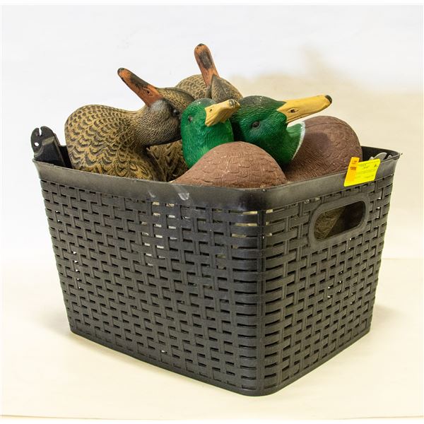 PACKAGE WITH 4 CABELAS MALLARD DUCK DECOYS