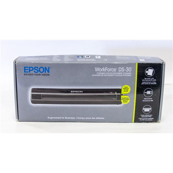 EPSON WORKFORCE DS-30 PORTABLE COLOR