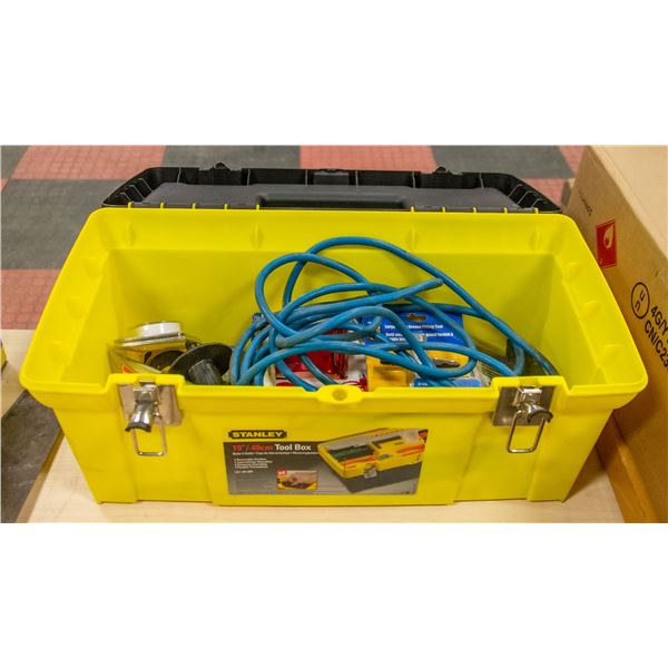 STANLEY 19  TOOLBOX WITH CONTENTS