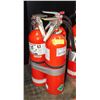 Image 1 : 3 X 10LB FIRE EXTINGUISHERS FULLY CHARGED