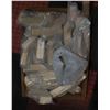 Image 1 : BOX FULL OF NEW WOOD HANDRAIL BRACKETS,