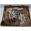 LOT OF CEMENT & DRYWALL FINISHING TOOLS