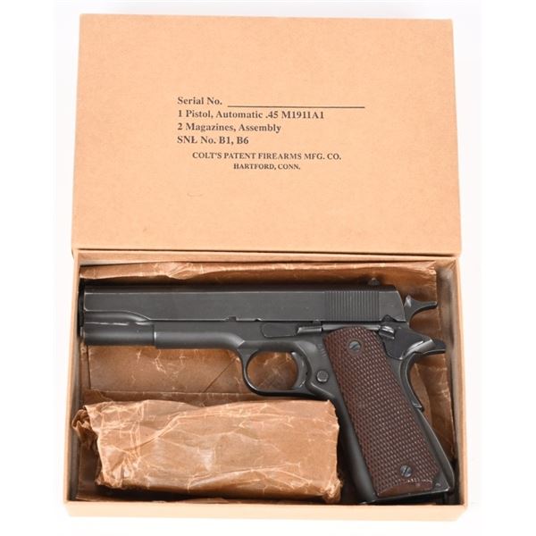 WW2 COLT 1911-A1 45 PISTOL CIRCA 1944
