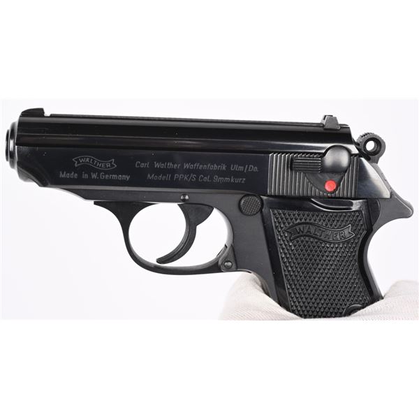 GERMAN MADE WALTHER PPK/S WITH NUMBER MATCHING BOX