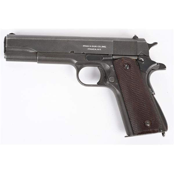 WW2 ITHACA 1911-A1 45 AUTO PISTOL