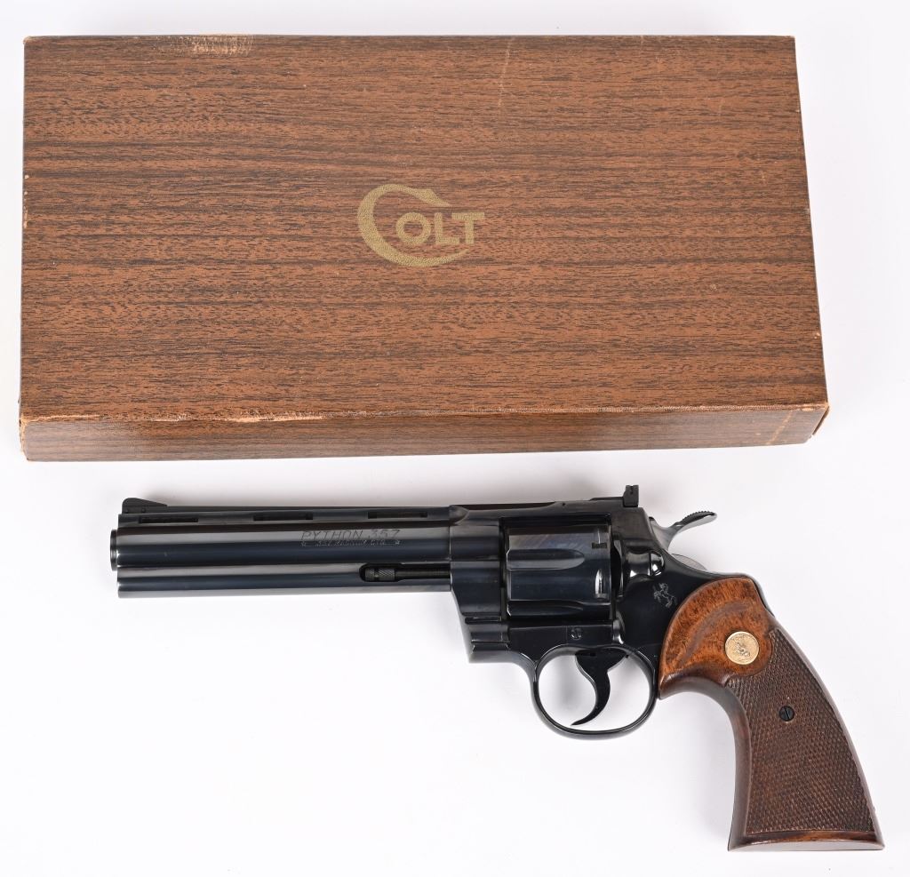 HIGH CONDITION BOXED COLT PYTHON 1967