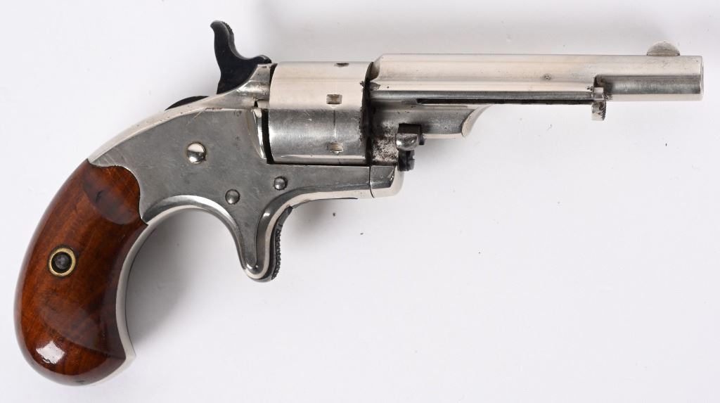 LONG BARREL COLT EJECTOR OPEN TOP REVOLVER
