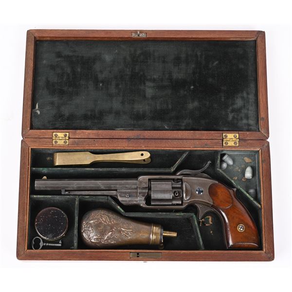 RARE CASED C.R. ALSOP "NAVY" REVOLVER