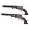Image 3 : STELLAR CASED PAIR OF BREVETE COLT NAVY REVOLVERS