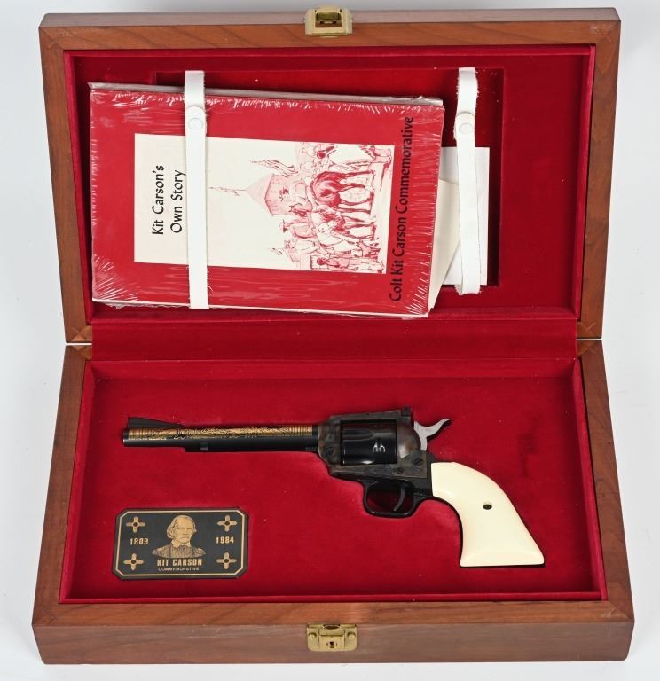 Colt Kit CASED COLT KIT CARSON COMM. NEW FRONTIER .22