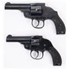 Image 1 : PAIR OF 2 NR-MT BLUE H&R TOP BREAK REVOLVERS