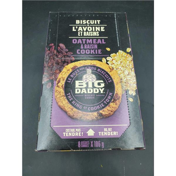 Big Daddy Oatmeal & Raisin Cookies (8 x 100g)