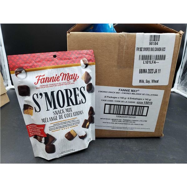 Fannie May S'Mores Snack Mix (6 x 142g)