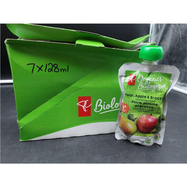 Organics Pear, Apple and Broccoli Sauce (7 x 128ml)