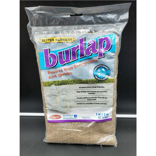 Burlap All Natural Winter Shrub Protection (1m x 3m)