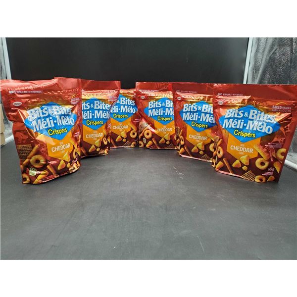Bits & Bites Crispers-Cheddar (6 x 145g)