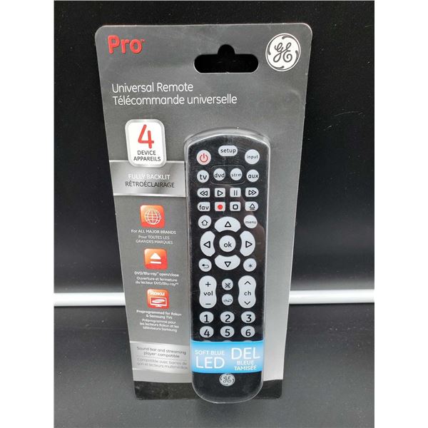 GE Pro Universal Remote