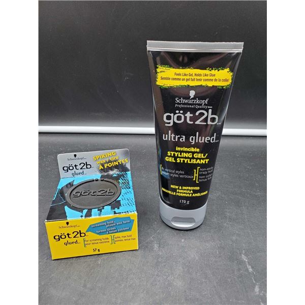 Schwarzkopf Got2B Glued and Ultra Glued Hair Products