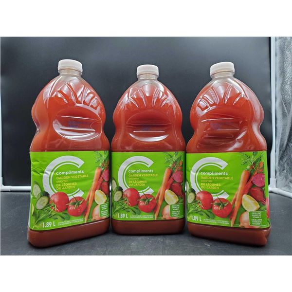 Compliments Garden Vegetable Cocktail (3 x 1.89L)