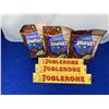 Image 1 : Smarties (3 x 180g) Toblerone Swiss Milk Chocolate with Nougat (3 x 100g)