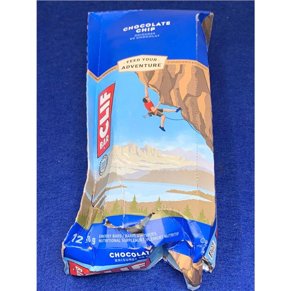 Clif Chocolate Chip Protein Bars (12 x 68g)