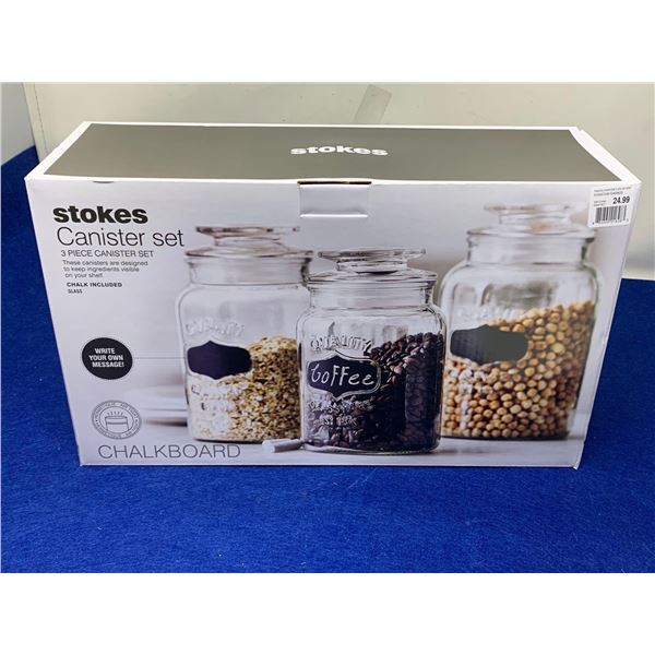 Stokes Canister Set 3pc Canister Set