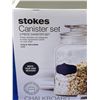Image 2 : Stokes Canister Set 3pc Canister Set
