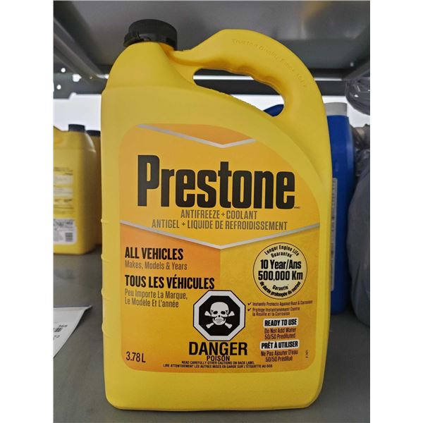 Prestone Antifreeze & Coolant (3.78L)