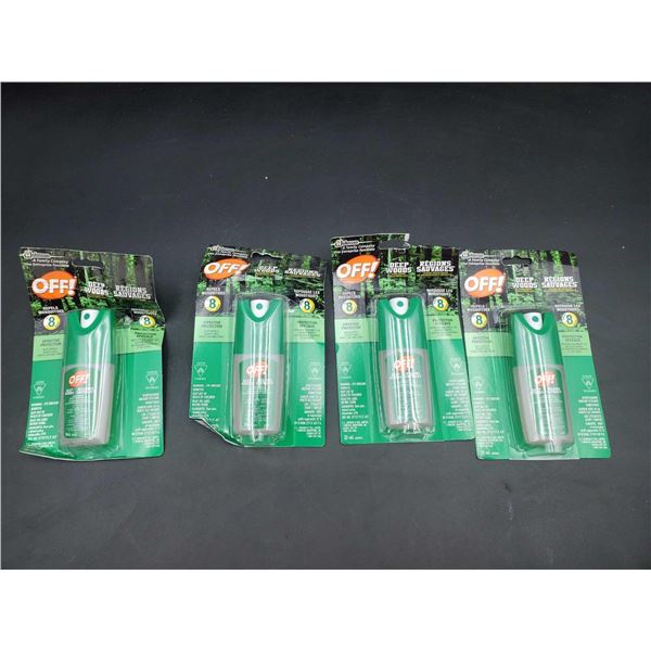 Off Deep Woods Insect Repellent (4 x 30ml)