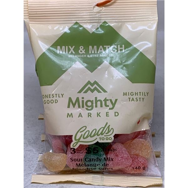 Mighty Marked Sour Candy Mix (140g x 6)