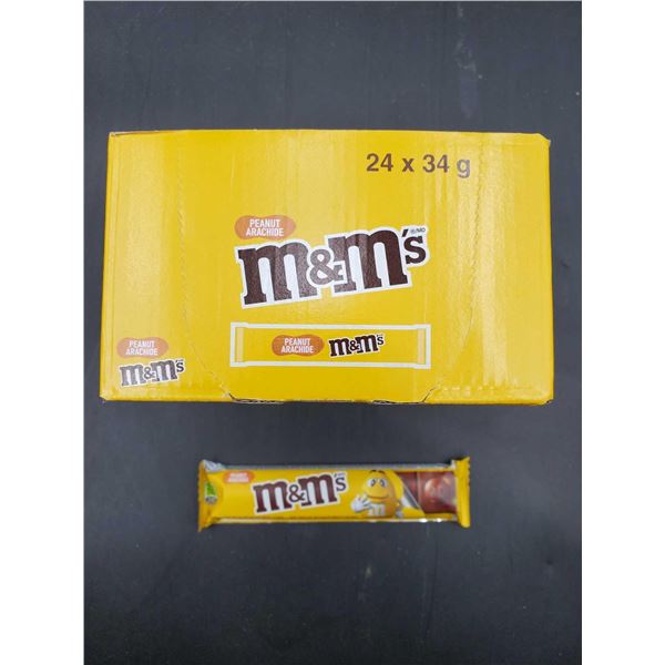 M&M's Peanut Butter Candy Bars (24 x 34g)