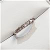 Image 2 : Silver Rose Quartz Ring (~Size 0) (~length 0 inches), Suggested Retail Value $100