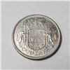 Image 2 : Silver Canadian 1953 50 Cents Coin (~Size 0) (~length 0 inches) (~weight 11.5g), Suggested Retail Va
